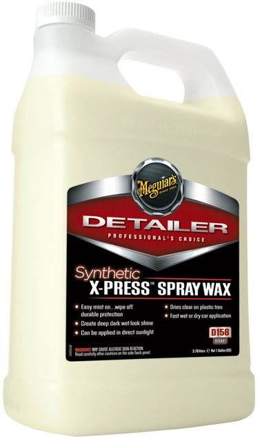 MEGUIAR'S Synthetic X-Press Spray Wax, 3,78 l
