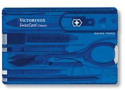 Victorinox Swiss Card Classic Translucent modrý