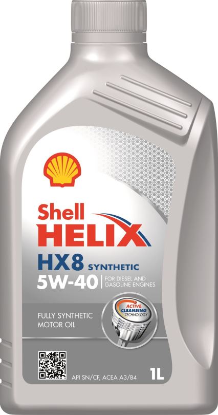 SHELL HELIX HX8 Synthetic 5W-40 1l