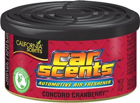 California Scents Car Scents Concord Cranberry (brusinky)