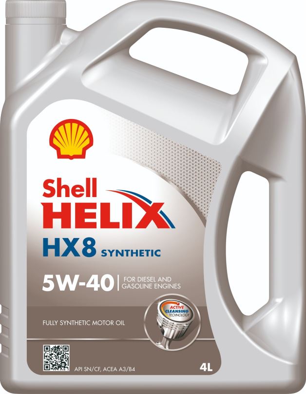 SHELL HELIX HX8 Synthetic 5W-40 4l
