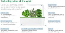 Click And Grow Smart Garden 3 šedý