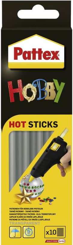 PATTEX Hobby Hot Sticks 11 mm/10ks
