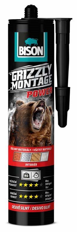BISON GRIZZLY MONTAGE POWER WHITE 370 g