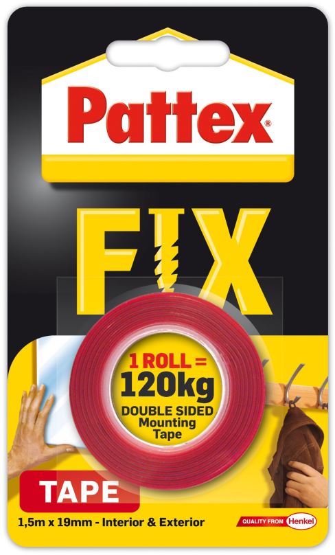 PATTEX Fix na 120 kg, 1,5 m
