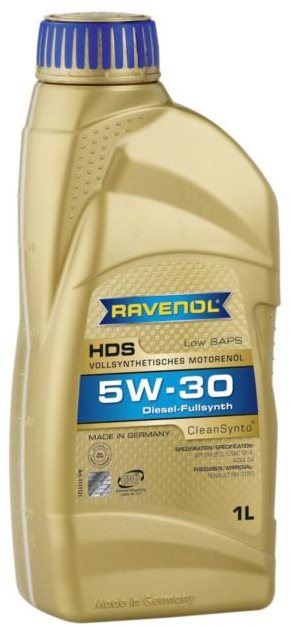 RAVENOL HDS Hydrocrack Diesel Specific 5W-30; 1 L